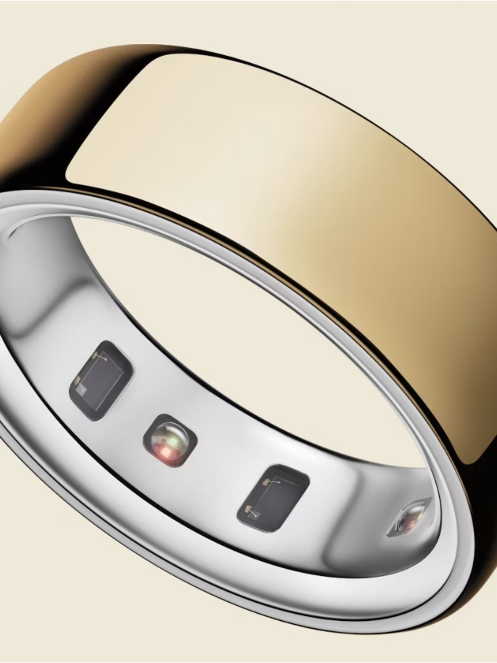 Oura Gold Smart Ring Size 5